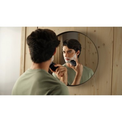 Бритва електр. Philips роторна Shaver 500 Series,  бритв.головок-2, Li-Ion, сух.+волог., дорожн.футляр, чорний