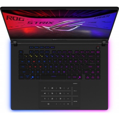 Ноутбук ASUS ROG Strix SCAR 16 G635LX-RW206X 16" WQXGA mLED, Intel Ultra 9 275HX, 64GB, F1TB+F1TB, NVD5090-24, Win11P, Чорний