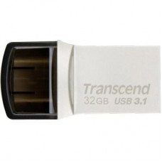 USB флеш накопичувач Transcend 32GB JetFlash 890S Silver USB 3.1 (TS32GJF890S) USB флеш накопичувач Transcend 32GB JetFlash 890S Silver USB 3.1 (TS32GJF890S)