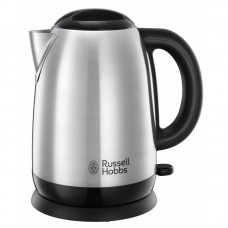 Електрочайник Russell Hobbs Adventure 1.7л, метал, сріблясто-чорний Електрочайник Russell Hobbs Adventure 1.7л, метал, сріблясто-чорний