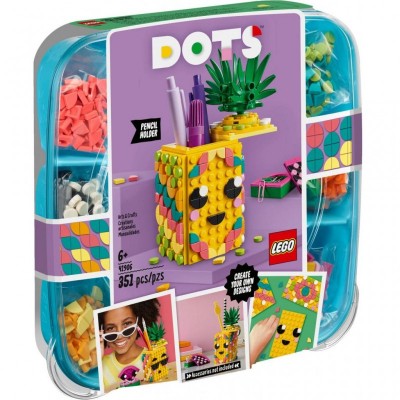 Конструктор LEGO DOTs Подставка для карандашей Ананас 351 деталей (41906)