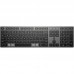 Клавіатура мембранна HP 720 Multi-Device Rechargeable, 109key, WL/BT, EN/UK, чорний