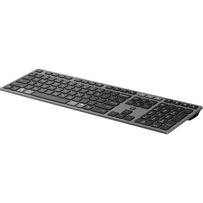 Клавіатура мембранна HP 720 Multi-Device Rechargeable, 109key, WL/BT, EN/UK, чорний