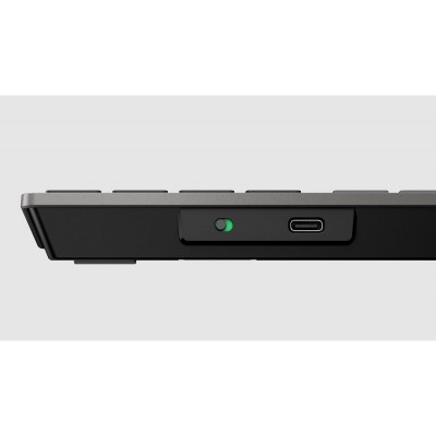 Клавіатура мембранна HP 720 Multi-Device Rechargeable, 109key, WL/BT, EN/UK, чорний