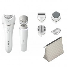 Епілятор Philips Series 9000 дисковий, аккумул., пінцет.-32, волог.+сух., насадок-6, футляр, білий Епілятор Philips Series 9000 дисковий, аккумул., пінцет.-32, волог.+сух., насадок-6, футляр, білий