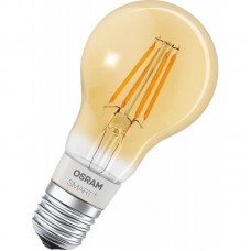 Лампа світлодіодна OSRAM SMART LED Е27 5.5-60W 2700K 220V A60 FILAMENT GOLD Bluetooth Лампа світлодіодна OSRAM SMART LED Е27 5.5-60W 2700K 220V A60 FILAMENT GOLD Bluetooth