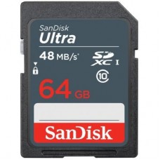 Карта пам'яті SANDISK 64GB SDXC class 10 UHS-I Ultra (SDSDUNB-064G-GN3IN)