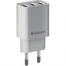 Зарядний пристрій Defender UPA-31 white, 3xUSB, 5V / 3.1A (83587) Зарядний пристрій Defender UPA-31 white, 3xUSB, 5V / 3.1A (83587)