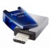 USB флеш накопитель Apacer 64GB AH179 Blue USB 3.1 OTG (AP64GAH179U-1)
