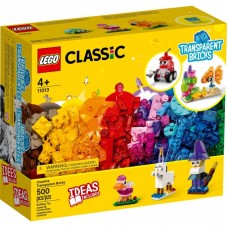 Конструктор LEGO Classic Прозорі кубики для творчості (11013) Конструктор LEGO Classic Прозорі кубики для творчості (11013)
