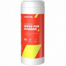 Серветки Canyon Screen Cleaning Wipes, 100 wipes (CNE-CCL11) Серветки Canyon Screen Cleaning Wipes, 100 wipes (CNE-CCL11)