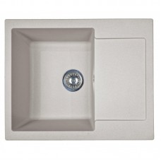 Мийка кухонна Adamant Minimal, штучний камінь, прямокут., з крилом, 615х495х200мм, чаша - 1, врізна, Avena Мийка кухонна Adamant Minimal, штучний камінь, прямокут., з крилом, 615х495х200мм, чаша - 1, врізна, Avena