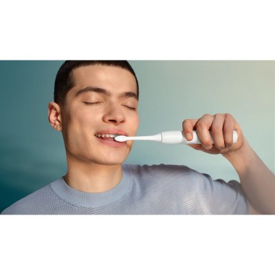 Щітка зубна електр. Philips, Sonicare 2100, насадок-1, 2 рівні інтенсивності, білий