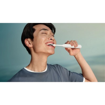 Щітка зубна електр. Philips, Sonicare 2100, насадок-1, 2 рівні інтенсивності, білий