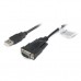 Кабель для передачи данных USB to COM 1.5m Cablexpert (UAS-DB9M-02)