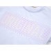 Футболка дитяча Smile одяг з паєтками (3126-122G-white)