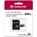 Карта памяті Transcend 256GB microSDXC C10 UHS-I U3 A2 R160/W125MB/s + SD