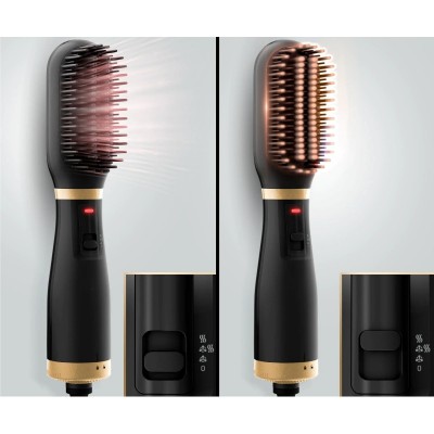 Щітка-випрямляч Rowenta Powerstraight Air, темп.режимів-2, 160-200С, іонізація, кераміка, чорний