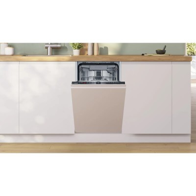 Посудомийна машина Bosch вбудована, 10компл., A++, 45см, дисплей, 3й кошик, білий