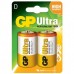 Батарейка GP D GP Ultra LR20 * 2 (13AU-U2/13AU-UE2)