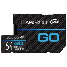 Карта пам'яті Team 64GB microSD Class 10 UHS-I/U3 Go (TGUSDX64GU303) Карта пам'яті Team 64GB microSD Class 10 UHS-I/U3 Go (TGUSDX64GU303)