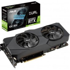 Видеокарта ASUS GeForce RTX2080 SUPER 8192Mb DUAL OC EVO (DUAL-RTX2080S-O8G-EVO-V2) Видеокарта ASUS GeForce RTX2080 SUPER 8192Mb DUAL OC EVO (DUAL-RTX2080S-O8G-EVO-V2)