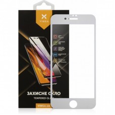 Скло захисне Vinga Apple Iphone 7/8/SE 2020 white (VGIPSE2W) Скло захисне Vinga Apple Iphone 7/8/SE 2020 white (VGIPSE2W)