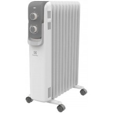 Обігрівач оливний Electrolux, 27м2, 2200Вт, мех. упр-ння, 11 секцій, білий Обігрівач оливний Electrolux, 27м2, 2200Вт, мех. упр-ння, 11 секцій, білий