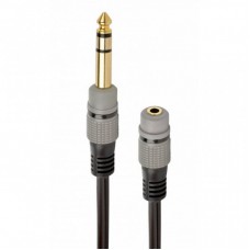 Перехідник 6.35мм M / F 3.5 мм Cablexpert (A-63M35F-0.2M) Перехідник 6.35мм M / F 3.5 мм Cablexpert (A-63M35F-0.2M)