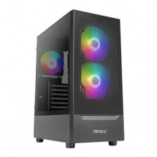 Корпус Antec NX410 Gaming,MidT,2xUSB2.0,1xUSB3.0,2x140+2x120ммARGB,скло (бок. панель),без БЖ,чорний Корпус Antec NX410 Gaming,MidT,2xUSB2.0,1xUSB3.0,2x140+2x120ммARGB,скло (бок. панель),без БЖ,чорний