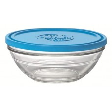 Миска Lys з синьою кришкою 2400 мл (23 см) Миска Lys з синьою кришкою 2400 мл (23 см)