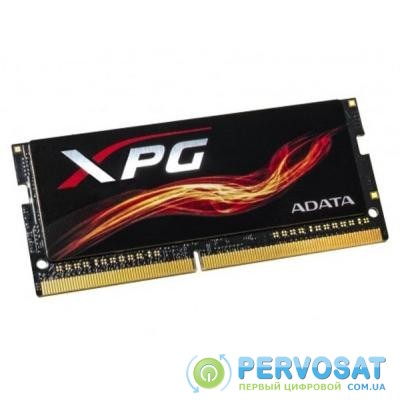 Модуль памяти для ноутбука SoDIMM DDR4 4GB 2400 MHz XPG Flame-HS Black ADATA (AX4S2400W4G15-SBF)