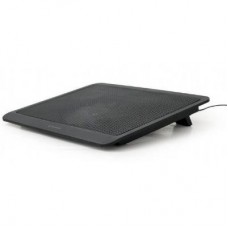 Підставка до ноутбука GEMBIRD 15.6", 1x125 mm fan, black (NBS-1F15-03)