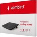 Подставка для ноутбука GEMBIRD 15.6", 1x125 mm fan, black (NBS-1F15-03)