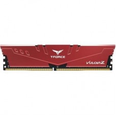 Модуль пам'яті для комп'ютера DDR4 8GB 2666 MHz T-Force Vulcan Z Red Team (TLZRD48G2666HC18H01)