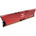 Модуль памяти для компьютера DDR4 8GB 2666 MHz T-Force Vulcan Z Red Team (TLZRD48G2666HC18H01)