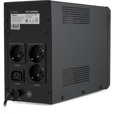 Источник бесперебойного питания Vinga LCD 1500VA metal case ( VPC-1500PRM3 ) (VPC-1500PRM3)