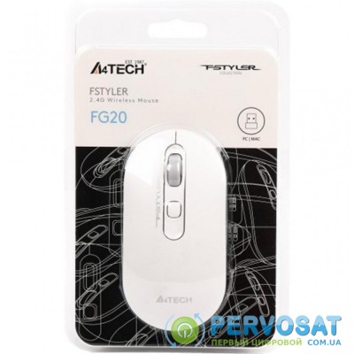 Мышка A4tech FG20 White