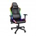 Крісло Trust GXT 716 Rizza, ПУ шкіра, 3D-Armrests, RGB, чорний