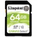 Карта памяти Kingston 64GB SDXC class 10 UHS-I U1 Canvas Select (SDS/64GB)