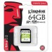 Карта памяти Kingston 64GB SDXC class 10 UHS-I U1 Canvas Select (SDS/64GB)