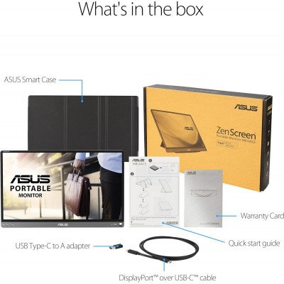 Монітор портативний Asus 15.6" ZenScreen MB16ACE USB-C, IPS, Case