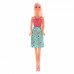 Кукла Ася блондинка в бело-розовом платье (35053)