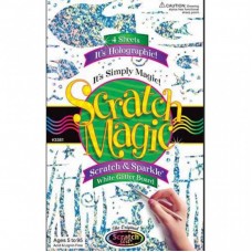 Набір для творчості Melissa&Doug Серебристая голографическая царапка-трафарет (MD5809) Набір для творчості Melissa&Doug Серебристая голографическая царапка-трафарет (MD5809)