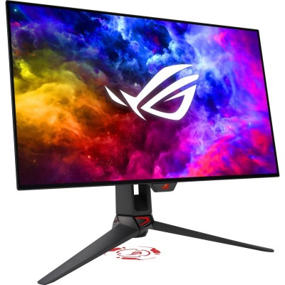 Монітор Asus 26.5&quot; ROG Swift PG27AQDM 2xHDMI, DP, 2xUSB, OLED, 2560x1440, 240Hz, 0.03ms, DCI-P3 99%, G-SYNC, Pivot, HDR10