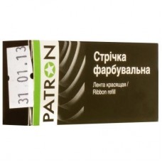 Стрічка до принтерів PATRON 13мм х 7м Black (к) (PN-12.7-7SB) Стрічка до принтерів PATRON 13мм х 7м Black (к) (PN-12.7-7SB)