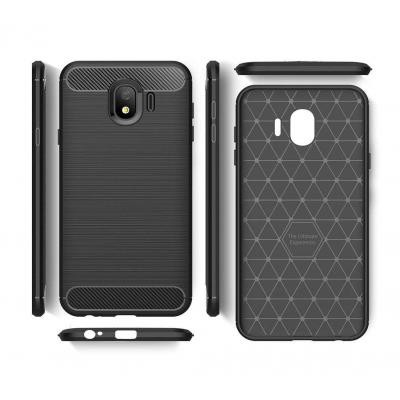 Чехол для моб. телефона Laudtec для Samsung J4/J400 Carbon Fiber (Black) (LT-J400F)