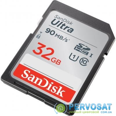 Карта памяти SANDISK 32GB SDXC class 10 UHS-I Ultra (SDSDUNR-032G-GN6IN)