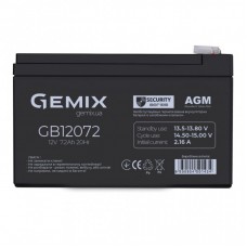 Батарея до ДБЖ Gemix GB 12В 7.2 Ач (GB12072) Батарея до ДБЖ Gemix GB 12В 7.2 Ач (GB12072)