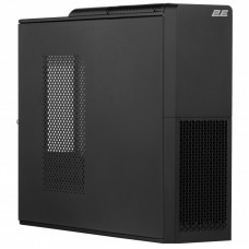 Корпус 2E S613ARGB-400 з БЖ 2E 400W-SFX, 1xUSB3.0, 1хUSB Type-C, 1x80мм, Micro ATX/ Desktop, чорний